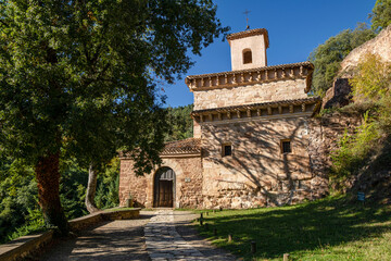 Fototapeta na wymiar Suso Monastery, San Millán de la Cogolla, La Rioja, Spain