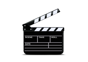 Obraz premium movie clapper board