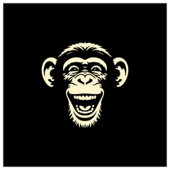 chimpanzee smiling monkey funny happy