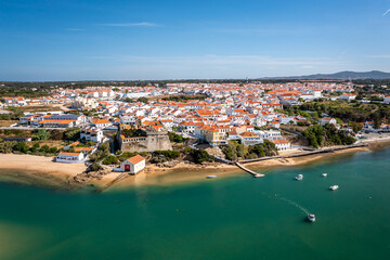 Fototapeta na wymiar Vila Nova de Milfontes, Alentejo Coast, Portugal