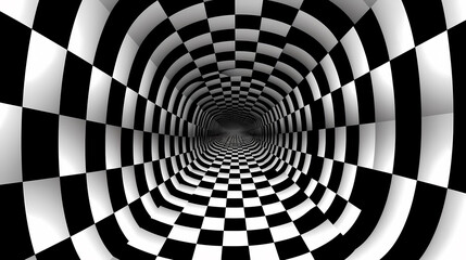 Abstract optical illusion pattern seamless background