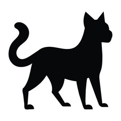 black cat silhouette 