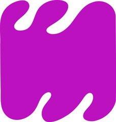 Square frame illustration. Abstract decorative frame hand drawing design element