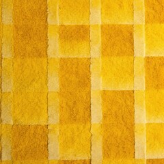 Yellow square checkered carpet texture 