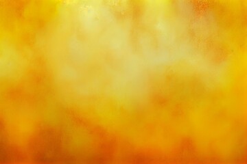 AI generated illustration of beautiful orange grunge watercolor texture background with smoke