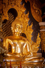 Temple statue Wat Pra That Doi Pra Chan, Mae Tha North of Thailand