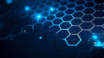 Obraz premium Digital technology abstract graphics poster web page PPT background