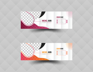 Creative Email signature design