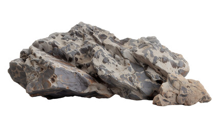 heavy reef rock, isolated on transparent background