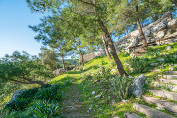 Scenic views from Pedasa (Pedasus, Pedasos), was a town of ancient Caria. It was a polis (city-state)and was a member of the Delian League, near Bodrum.