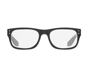 Sun glasses isolated on background. 3d rendering - illustration