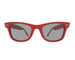 Sun glasses isolated on background. 3d rendering - illustration