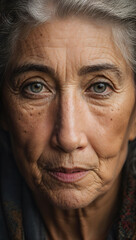 Etched in Time: A Soulful Portrait of Aged Wisdom