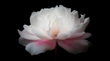 AI generated illustration of a beautiful flower with delicate petals