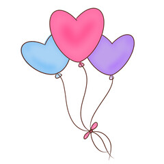 heart balloons