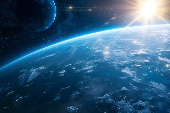 earth in space © Ali