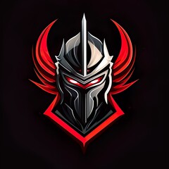 vector design gaming esport mascot logo of spartan