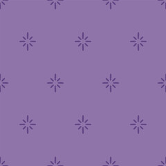 Purple seamless pattenr with stars