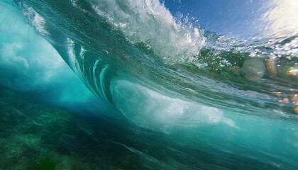 Obraz premium the Power of wave