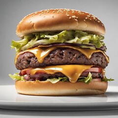 A big size burger splash 