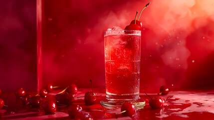 Cherry drink called Sleepy Girl Mocktail