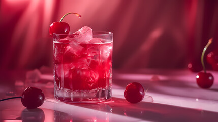 Cherry drink called Sleepy Girl Mocktail