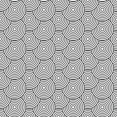 Seamless vector geometric ,Circle pattern background texture
