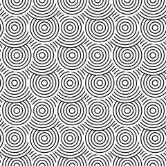 Seamless vector geometric ,Circle pattern background texture