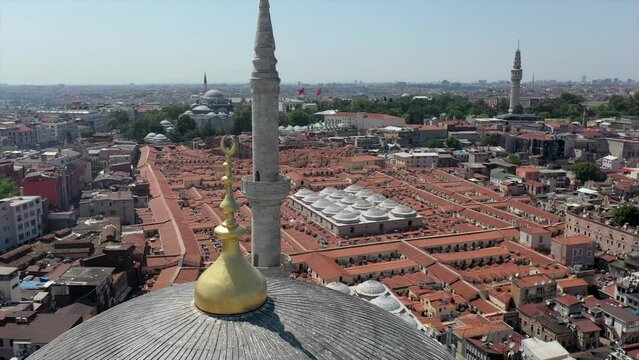 Cinematic Footage of Istanbul and Grand Bazar 
4K Drone Footage.