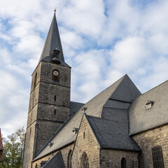 Gothic church of St. Aegidii in Quedlinburg, Saxony-Anhalt, Germany