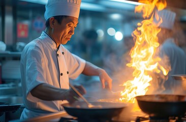 Asian Cook Chef