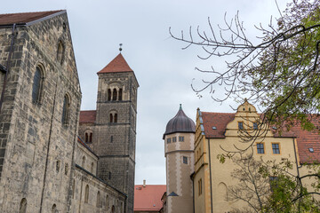 Collegiate church of St. Servatii and cathedral in Quedlinburg 