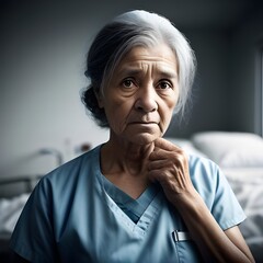 Portrait of a female nurse