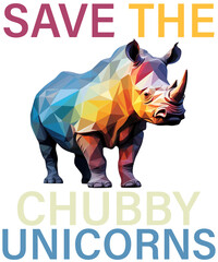Rhino Animal tshirt design