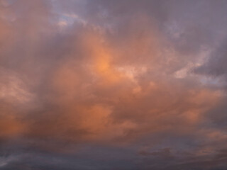 Fototapeta na wymiar colorful sunset clouds background