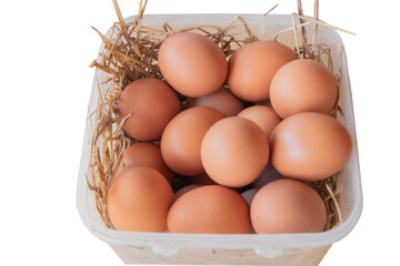 eggs in a basket
