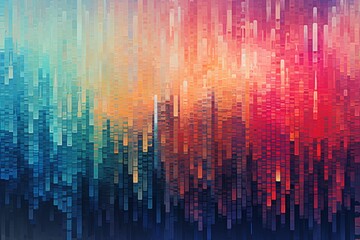 Bright creative abstract multicolored textured background	
