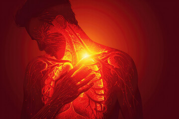 Chest Pain or Pressure: Sudden or severe chest pain or discomfort could be a sign of a heart attack