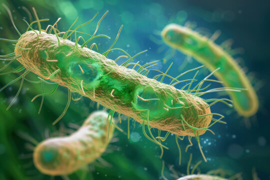 Common bacterial culprits include Salmonella, Escherichia coli (E. coli), Campylobacter