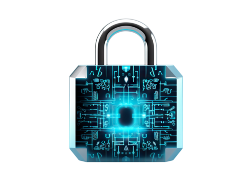 Digital padlock cut out