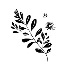 Leaf vector, herb silhouette, silhouette plant, silhouette flower, silhouette floral, silhouette plant, plantpot, leaf, tree, plant, nature, vector, bamboo, pattern, branch, silhouette, floral, flower