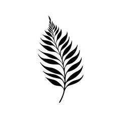 Obraz premium Leaf vector, herb silhouette, silhouette plant, silhouette flower, silhouette floral, silhouette plant, plantpot, leaf, tree, plant, nature, vector, bamboo, pattern, branch, silhouette, floral, flower