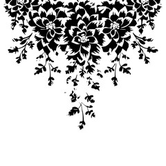 floral seamless pattern, pattern, flower pattern, geometric pattern, diagonal pattern, floral, flower, seamless, design, ornament, vector, decoration, art, wallpaper, leaf, illustration, black, style,