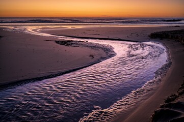 Wy River Mouth at Sunrise