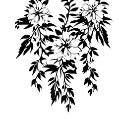 tree branch, branch, flower, floral, pattern, leaf vector, herb silhouette, silhouette plant, silhouette flower, silhouette floral, plantpot, leaf, tree, plant, nature, vector, bamboo, leaf, vector, 