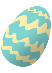 Colorful egg referencing Easter.
Various colors, transparent background.
green, yellow.