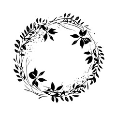 flower svg, flower wreath svg, Circle frame svg, botanical svg, rose svg, Wedding svg, Svg files for cricut, Floral frame svg, Wreath svg, Floral wreath svg, Line art svg, Line art png, line art print