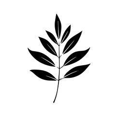 Fototapeta premium Silhouette rose, rose vector, flower svg, vector flower, herb, branch, line art, outline, eps, png, svg, flower, floral, vector, nature, leaf, rose, illustration, plant, design, vintage, pattern, 