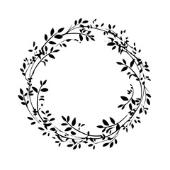 frame, flower, floral, design, vector, pattern, illustration, decoration, art, ornament, border, leaf, vintage, nature, plant, element, decor, black, ornate, swirl, branch, silhouette, decorative, sty