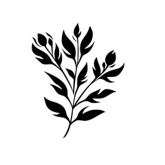 Silhouette rose, rose vector, flower svg, vector flower, herb, branch, line art, outline, eps, png, svg, flower, floral, vector, leaf, plant, nature, tree, leaves, illustration, spring, flora, design,
